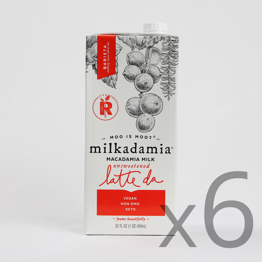Milkadamia<br>Macadamia Beverage Unsweetened Barista<br> (6 units)