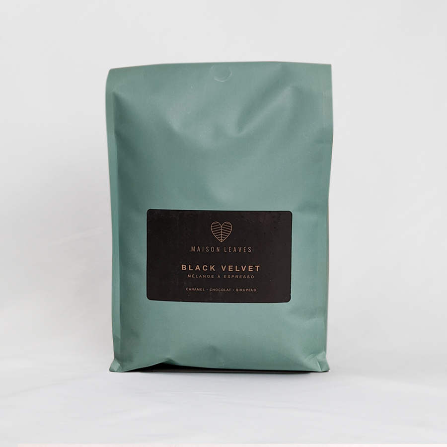 Leaves House & Café Pista Black Velvet Espresso Blend <br> 1kg