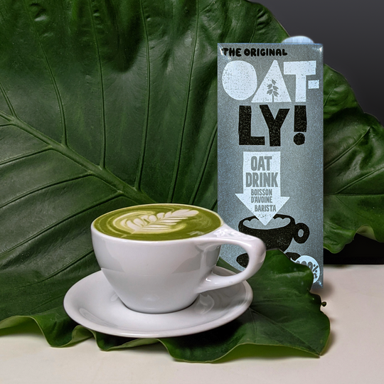 Leaves Midterm Break : Free Oatly Matcha Latte this weekend!