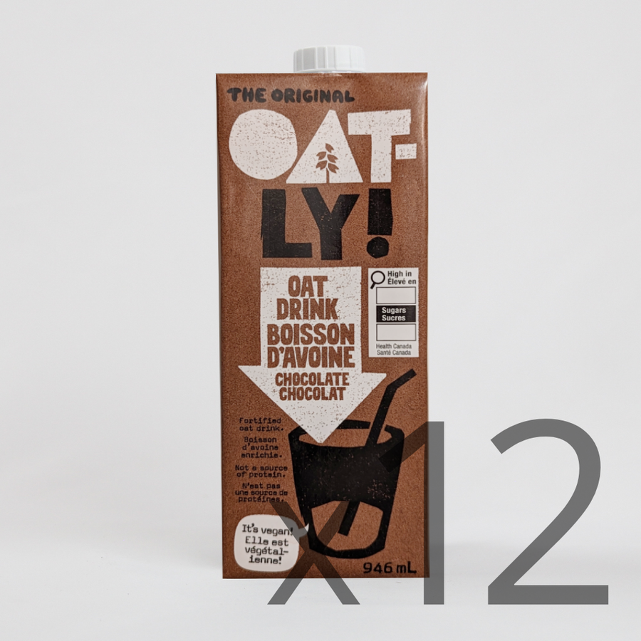 Oatly Oat Beverage Chocolate (12 units)