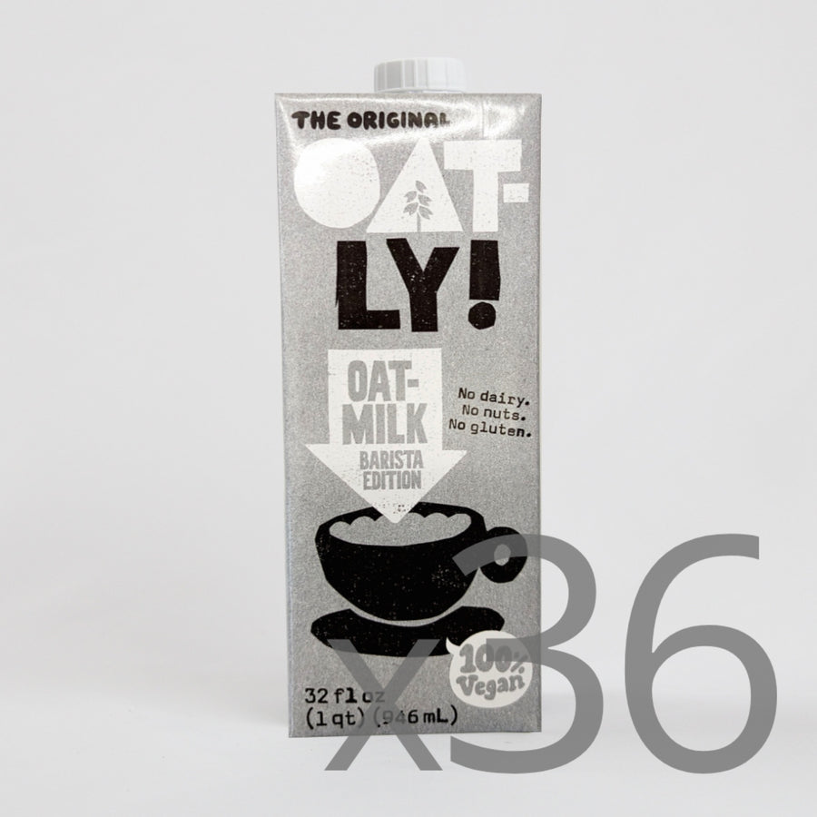 Oatly Oat Milk Barista Edition - US Variety (36 units) Expiration Oct 2024