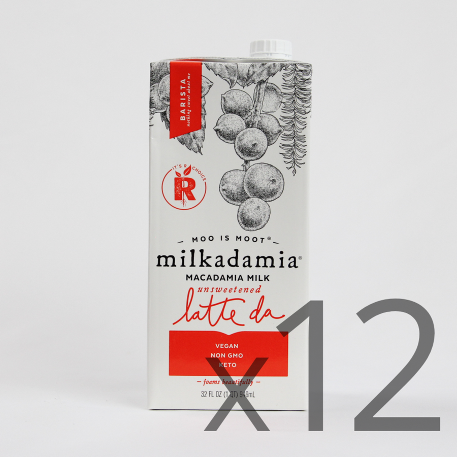 Milkadamia Macadamia Beverage Unsweetened Barista (12 units)