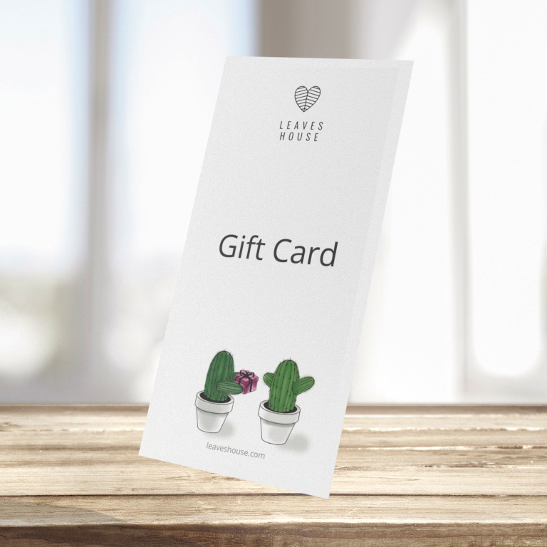 Leaves House - Online Store Gift Card